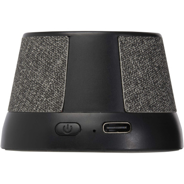 Logotrade logo dāvanas foto: Horna 3W pārstrādātas plastmasas magnētiskais bezvadu skaļrunis