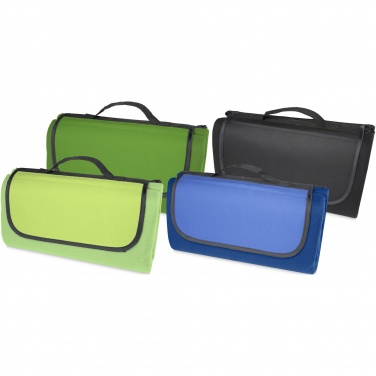 Лого трейд pекламные продукты фото: Покрывало для пикника Salvie из переработанной пластмассы пластика