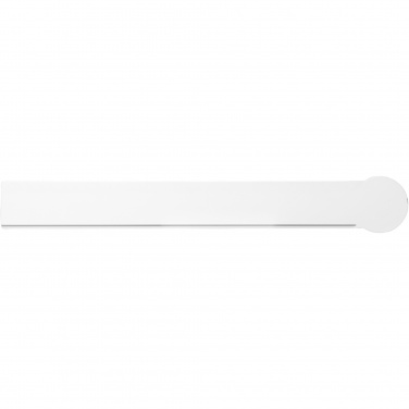 Логотрейд pекламные cувениры картинка: Линейка из переработанной пластмассы Tait длиной 30 см в формекруга
