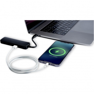 Лого трейд pекламные продукты фото: Loop RCS мультимедийный адаптер USB 2.0-3.0 из переработанной пластмассы с портом HDMI