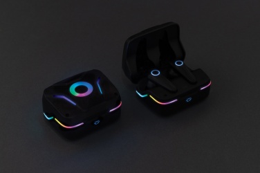Логотрейд pекламные продукты картинка: Игровые наушники с RGB-подсветкой и ENC