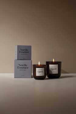 Лого трейд бизнес-подарки фото: Ароматическая свеча Nordic Essence большая