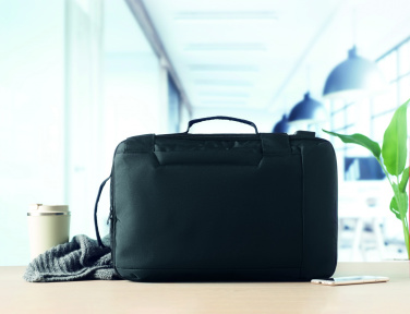 Логотрейд pекламные cувениры картинка: Рюкзак для ноутбука RPET 300D