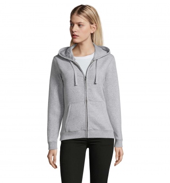 Лого трейд pекламные cувениры фото: SPIKE WOMEN ZIP HOOD SWEAT