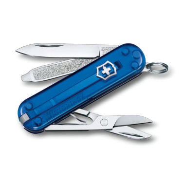 Логотрейд бизнес-подарки картинка: Карманный нож Classic SD прозрачный Victorinox