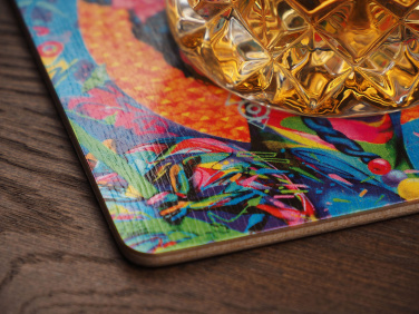 Логотрейд pекламные cувениры картинка: Подкладка под стакан 1857121