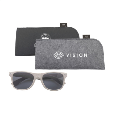 Логотрейд pекламные cувениры картинка: Чехол для очков Feltro GRS RPET