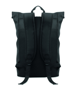 Логотрейд бизнес-подарки картинка: Laptop 15" roll top PU backpack