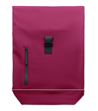 Логотрейд pекламные cувениры картинка: Laptop 15" roll top PU backpack
