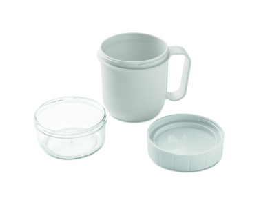 Лого трейд бизнес-подарки фото: On the go cup in PP 450 ml