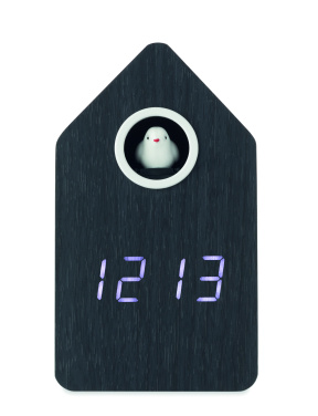 Лого трейд бизнес-подарки фото: MDF cuckoo alarm clock