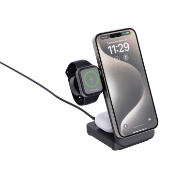 Лого трейд pекламные продукты фото: Магнитное зарядное устройство Urban Vitamin Arcadia RCS из пластика 15 Вт 3-в-1