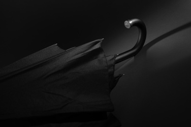 Логотрейд pекламные подарки картинка: Зонт Swiss Peak Vero Aware™ RPET 25” с роскошной ручкой