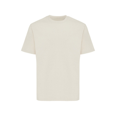 Лого трейд бизнес-подарки фото: Футболка IQONIQ Nikko из плотного переработанного хлопка