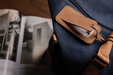 Лого трейд бизнес-подарки фото: Багажная бирка VINGA Bosler RCS