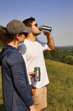 Логотрейд pекламные продукты картинка: Черный + Blum изолированный герметичный дорожный стакан из нержавеющей стали