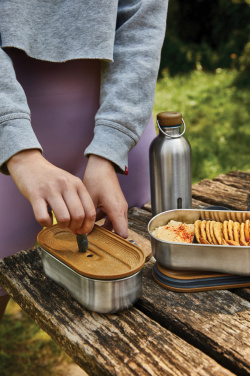 Логотрейд pекламные продукты картинка: Двойной контейнер для бенто из нержавеющей стали Black+Blum