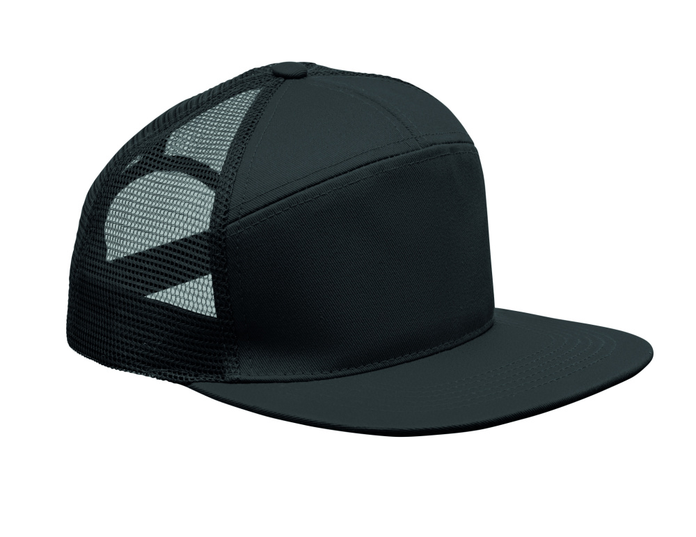 Логотрейд бизнес-подарки картинка: 7 panel flat visor cap