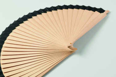 Лого трейд pекламные cувениры фото: Wooden hand fan