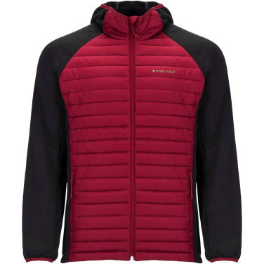 Лого трейд бизнес-подарки фото: Гибридная утепленная куртка унисекс Minsk