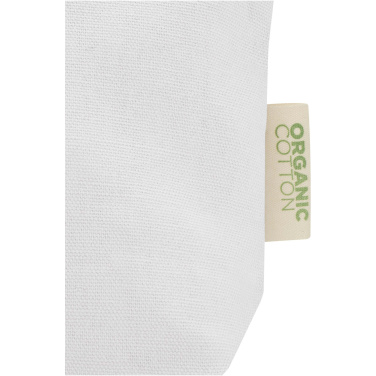 Лого трейд бизнес-подарки фото: Odisha косметичка из органического материала OCS 180 г/м², 1 л 