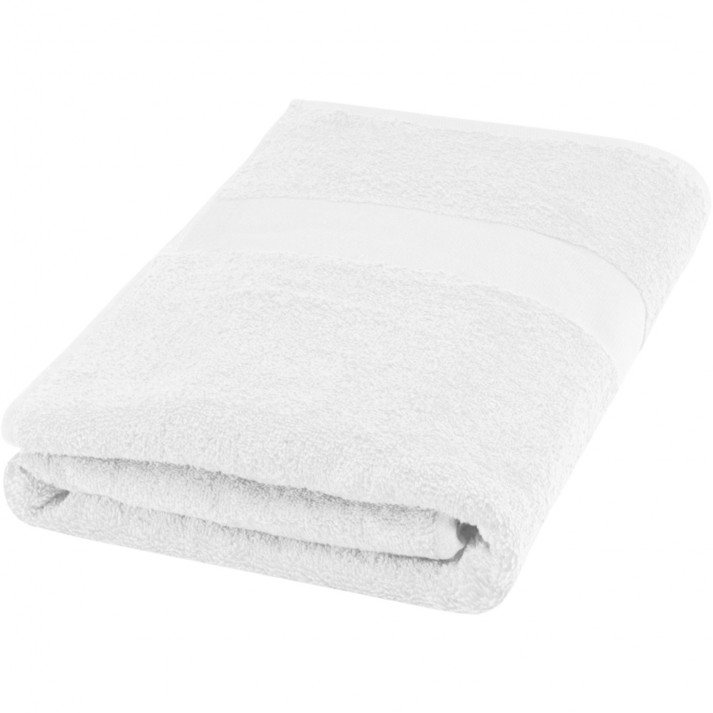 Logotrade profilreklam bild: Amelia handduk av 450 g/m² bomull, 70 x 140 cm