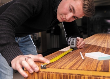 Logotrade profilreklam bild: Måttband Karbinhake