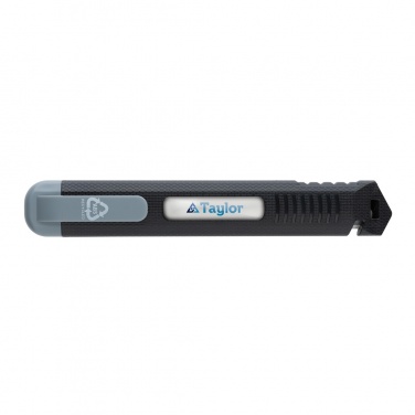 Logotrade profilprodukter bild: Påfyllningsbar snap-off-kniv RCS återvunnen plast