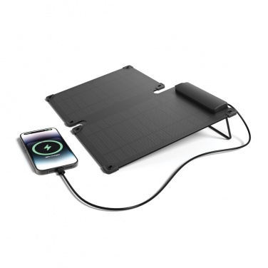 Logotrade profilprodukter bild: Solarpulse 10W bärbar solcellspanel rplast