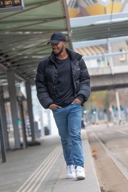 Logotrade kampanjprodukter bild: Impact 5 paneler keps, 280gr återvunnen bomull AWARE™