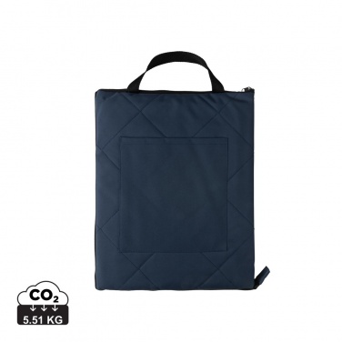 Logotrade profilprodukter bild: Impact Aware™ RPET hopvikbar quiltad picknickfilt