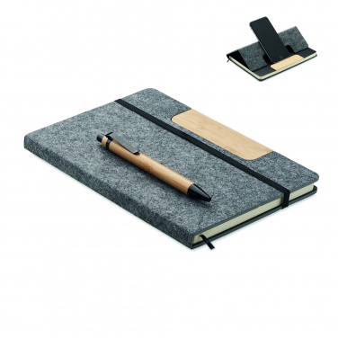 Logotrade kampanjprodukter bild: A5 RPET anteckningsbokset