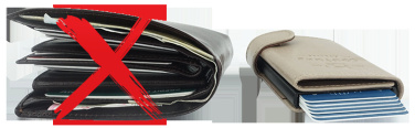Logotrade presentreklam bild: RFID-plånbok 618119