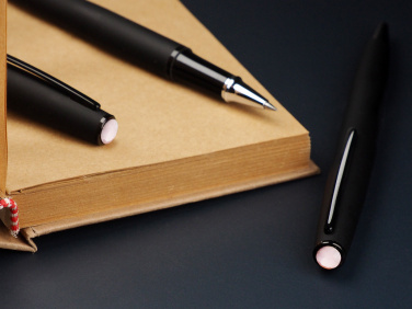 Logotrade profilprodukter bild: Opal sten Pen set 1286036