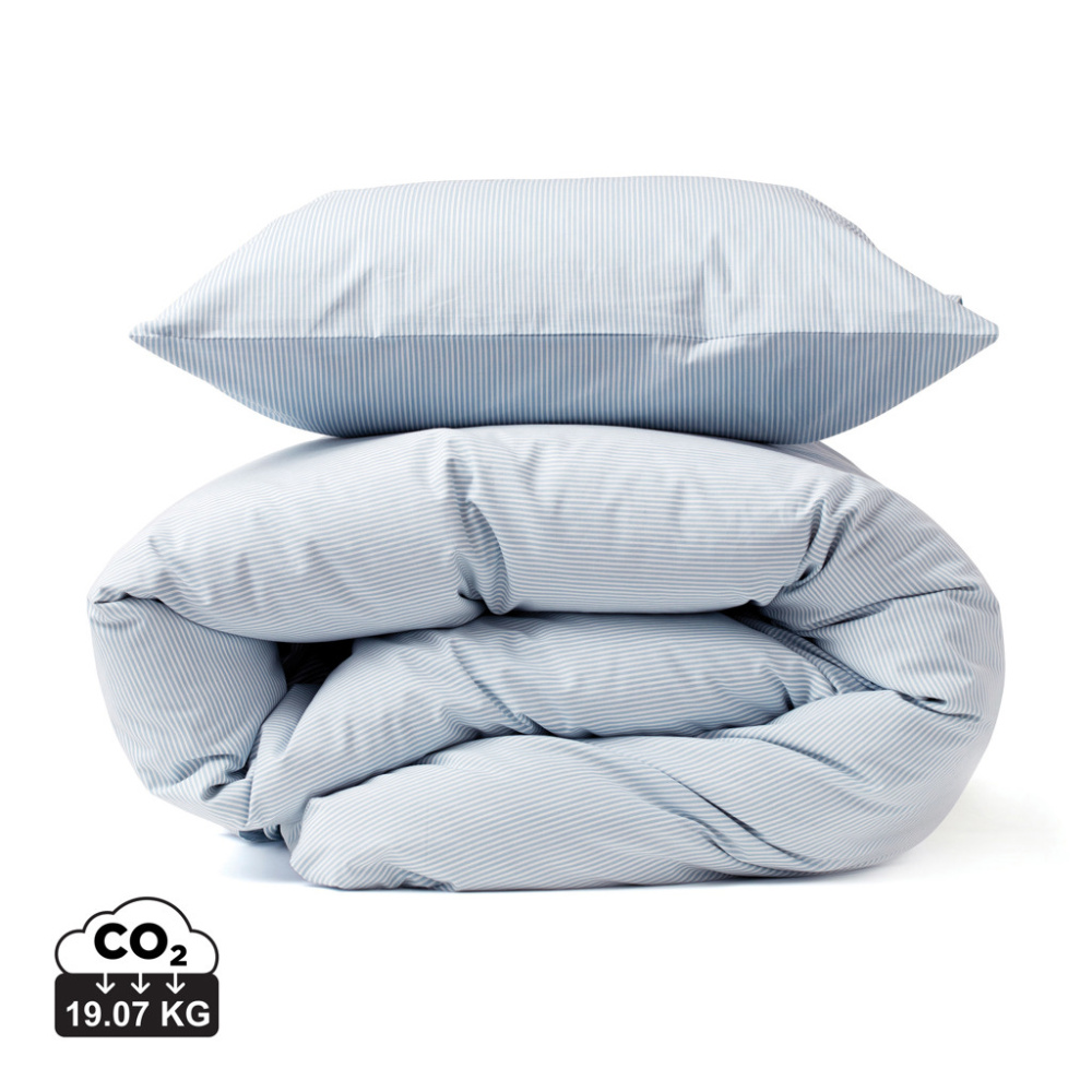 Logotrade presentreklam bild: VINGA Montgomery bäddset premium cotton, 4 delar