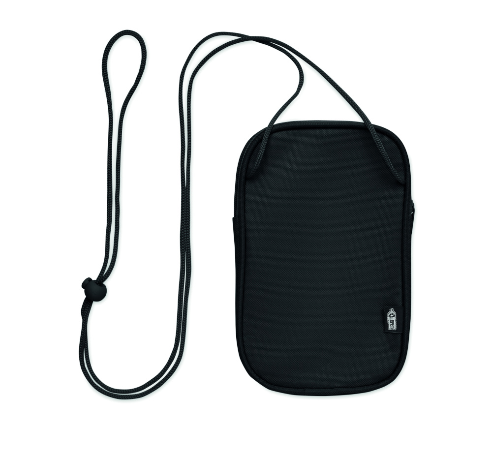 Logotrade profilreklam bild: Cross body RPET väska